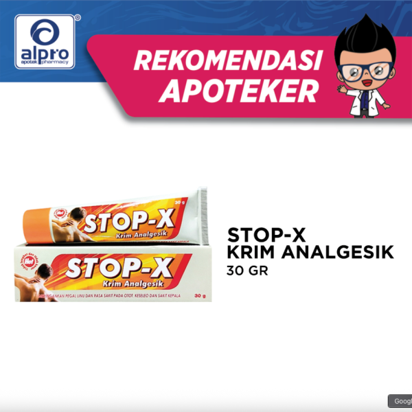Stop-X Krim Analgesik 30G / (FCS)